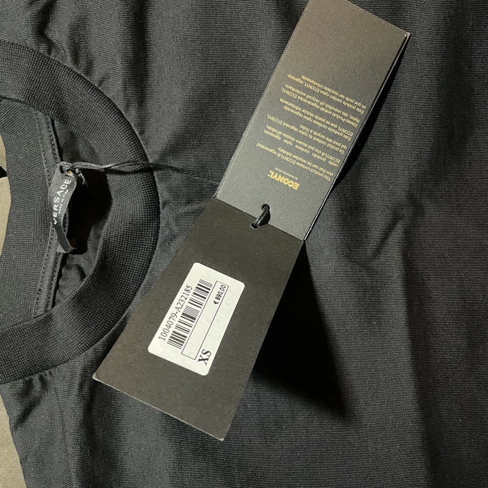 Versace Elegant Black Tee